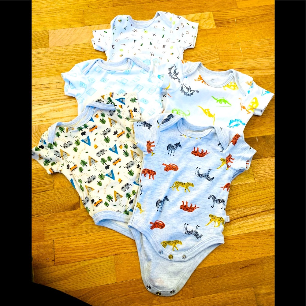 Rosie Pope 5 Baby Onesie Bundle